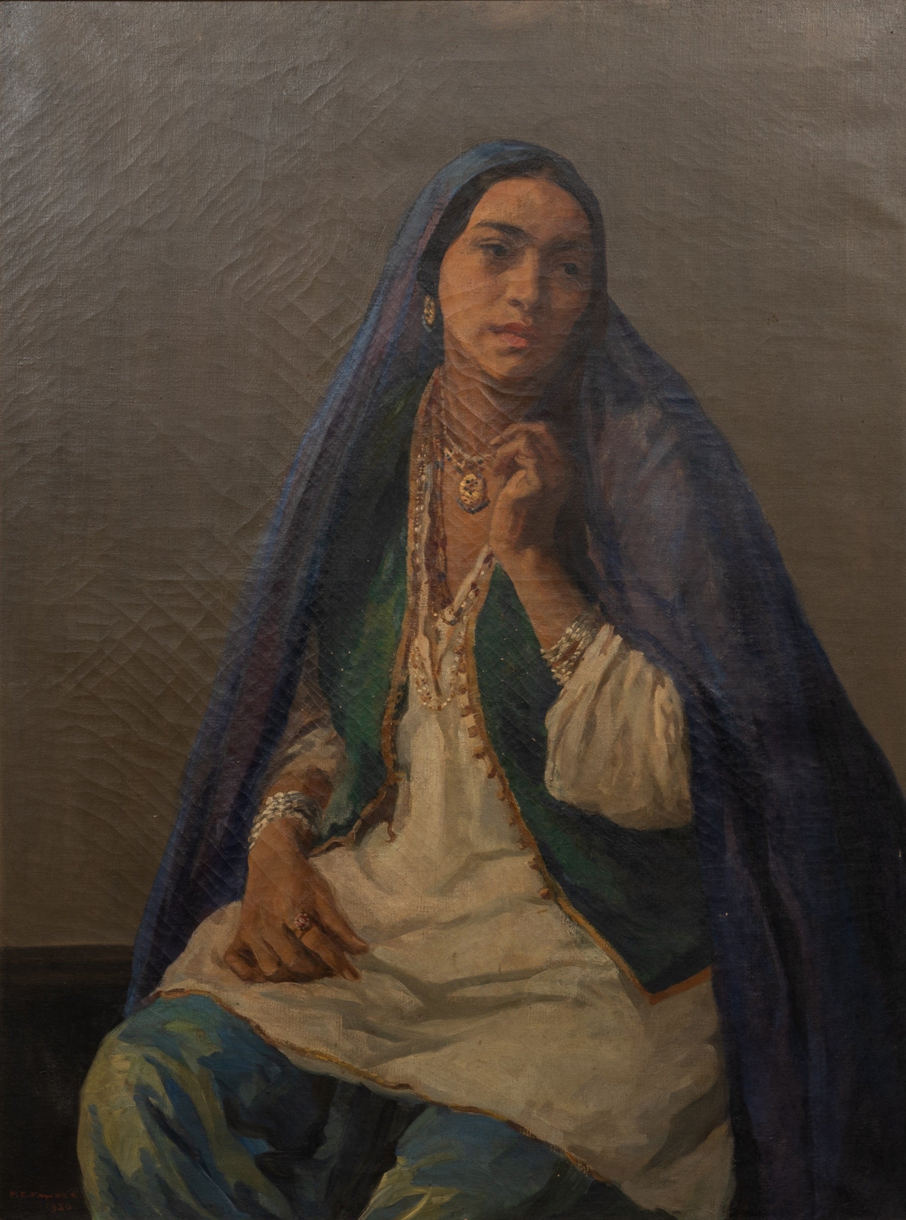 Portrait of a Lady in a Veil, 1920