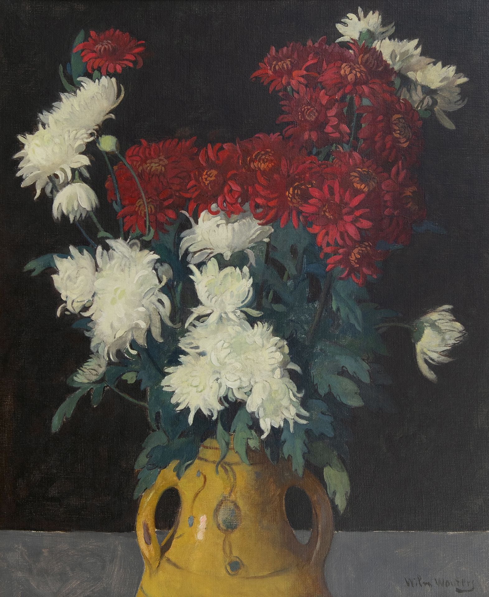 Still life with Chrysanthemum