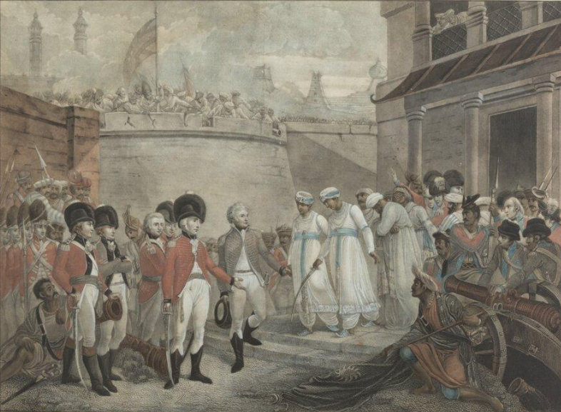 The Surrender of Two Sons of Tipoo Sultan