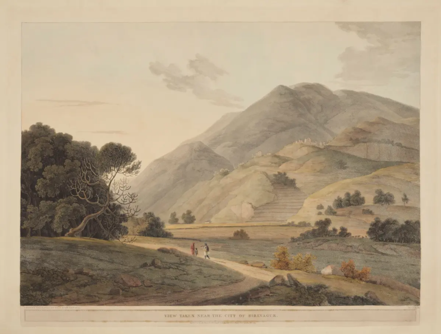 View Taken near the City of Sirinagaur, 1805