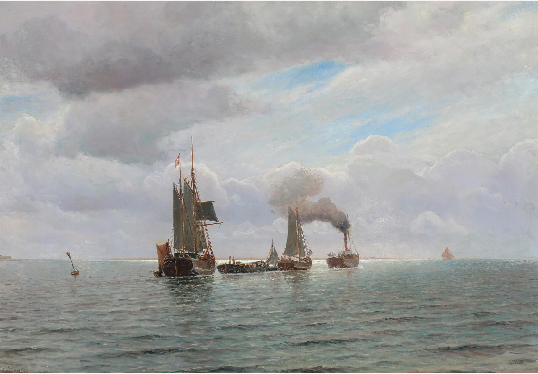 Seascape with Boats