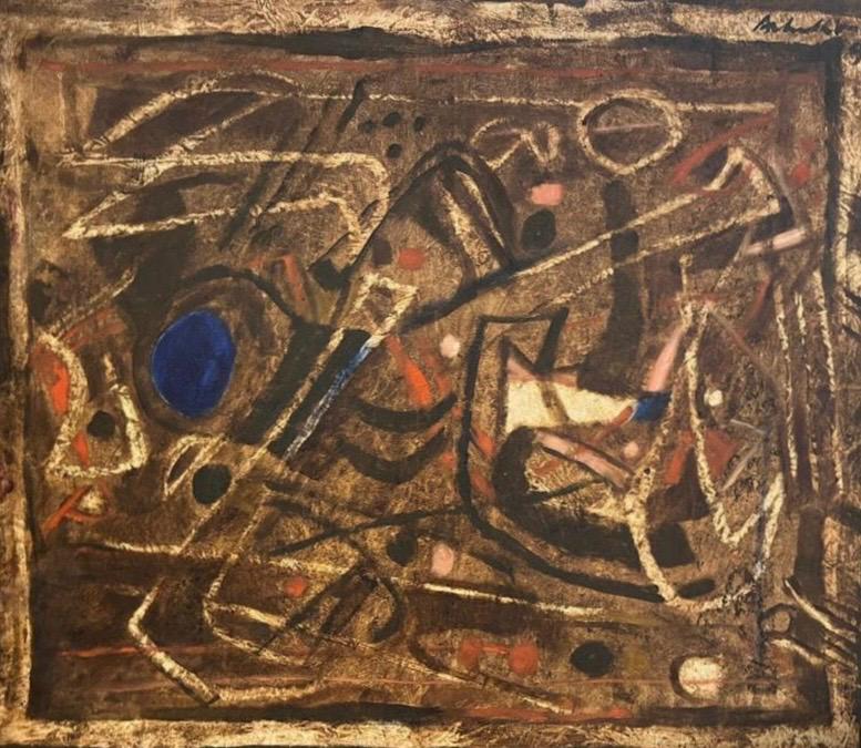 Brown Abstraction, 1995