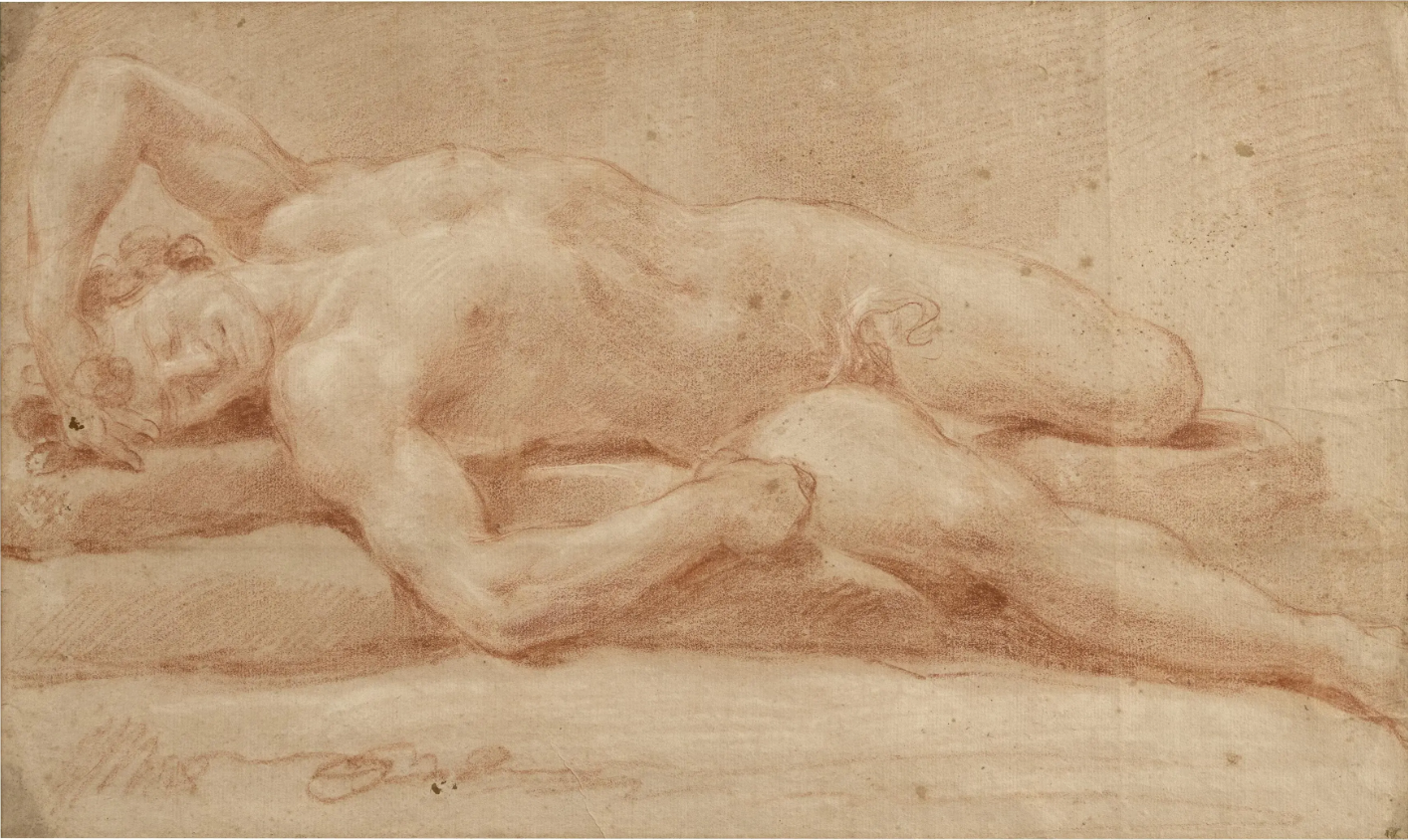 Nude Lying Down, Bolognese School