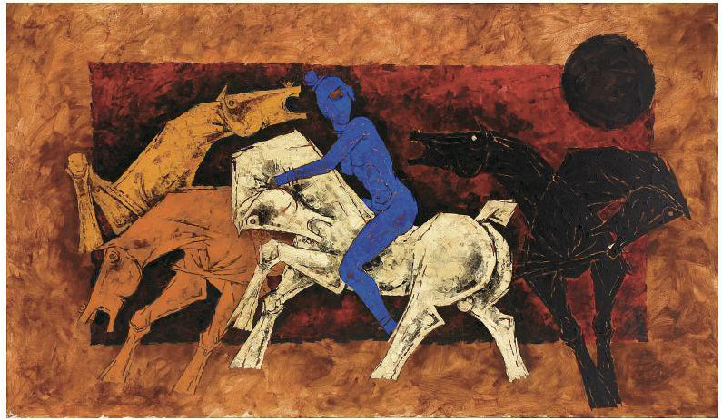 Untitled(Horses and Rider), 1979