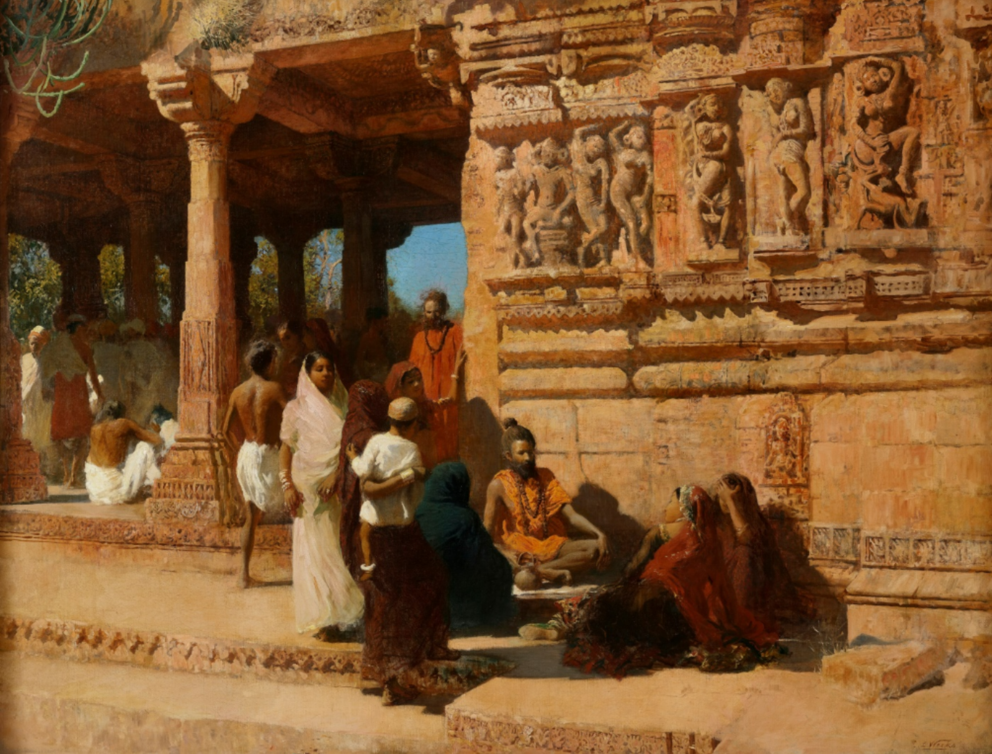 The Buddhist Temple, c, 1884