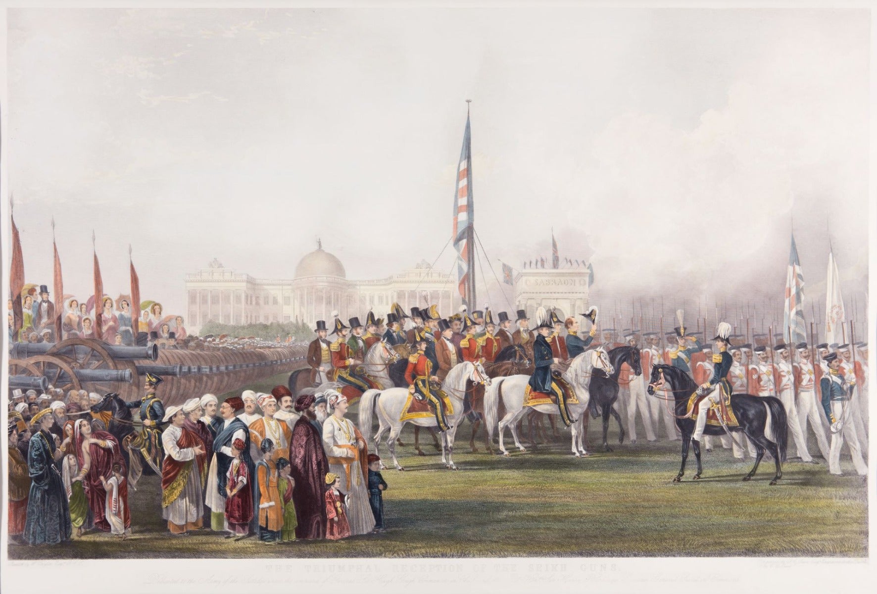 The Triumphal reception of the Seikh Guns, Late 20th century
