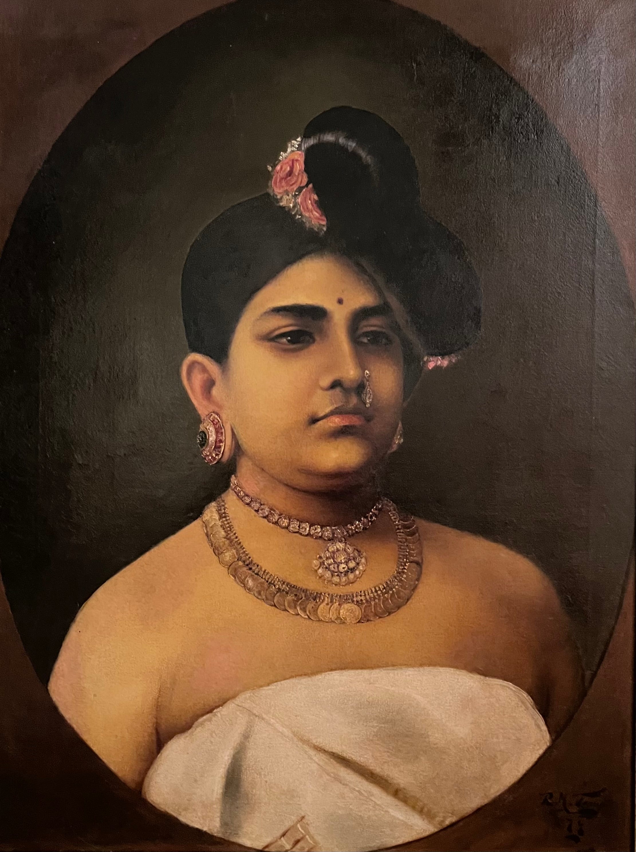 Portrait of Kalyani Pillayi; 1904