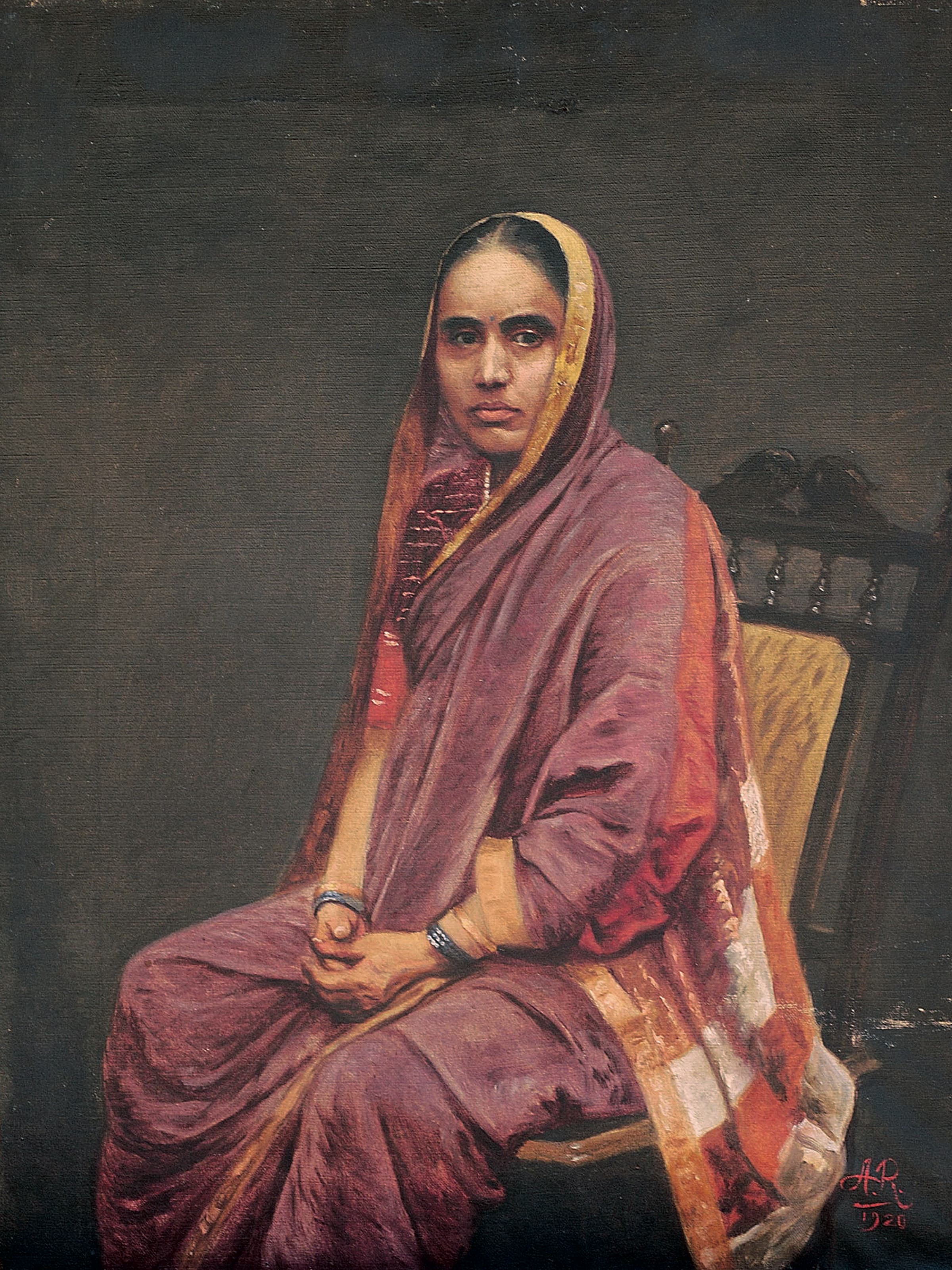 Portrait Of Laxmi Bapusoo Sallunkhe, 1920