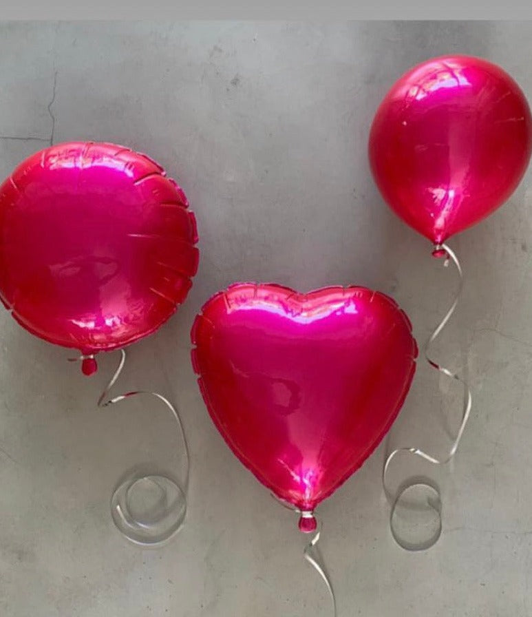 Classic Balloon Sculpture : Metallic Pink