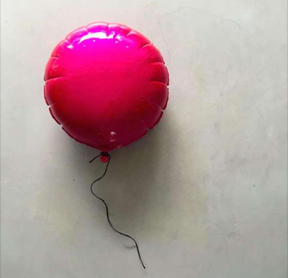 Large Balloon Sculpture : Metallic Pink