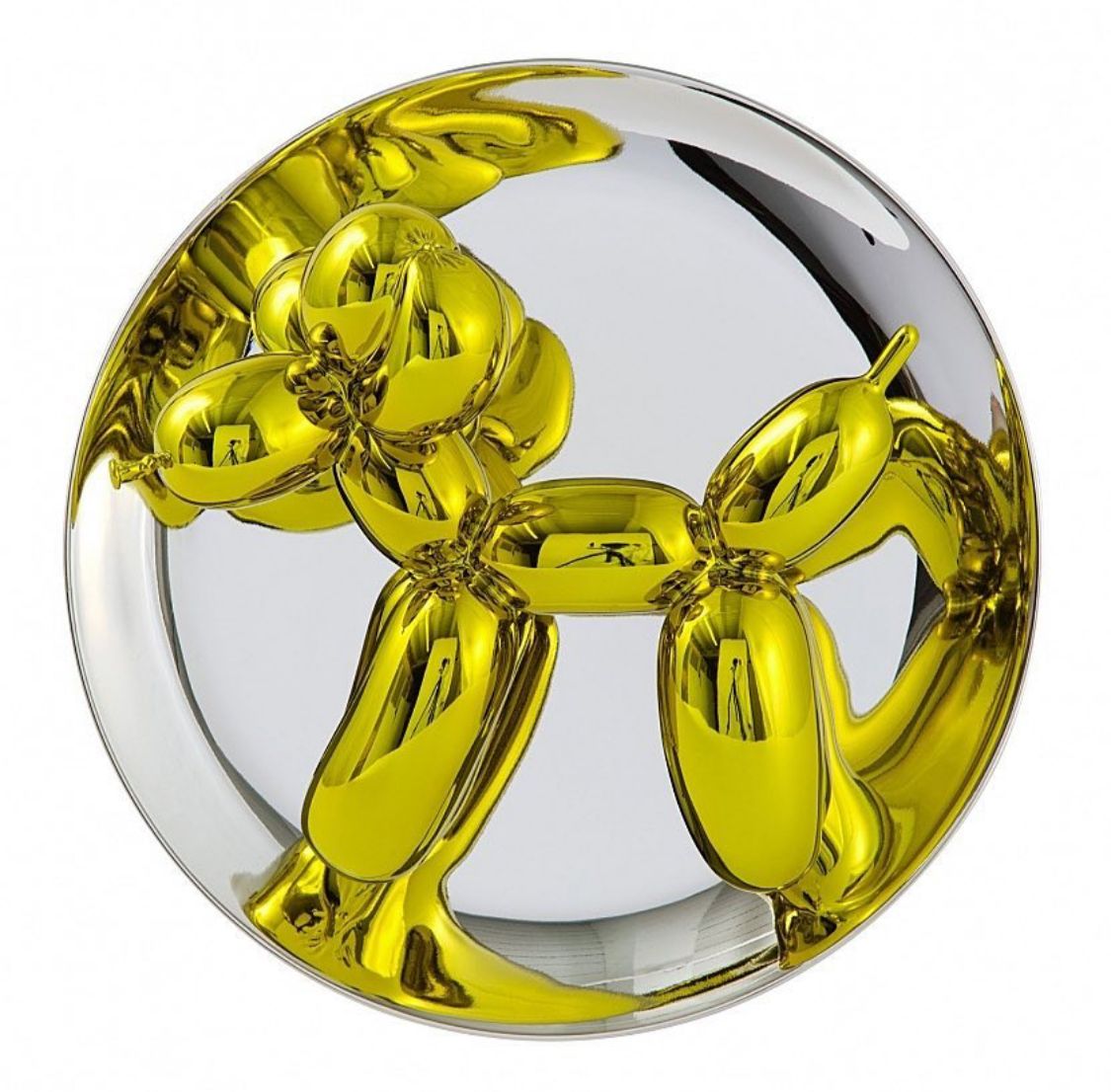 Balloon Dog (Yellow) 2015, Signed / Numbered 1217 Edition Of 2300